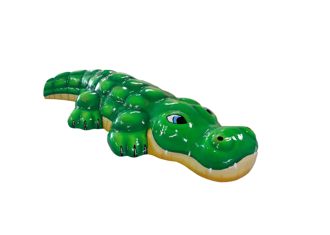 Green alligator commercial aquatic floatable