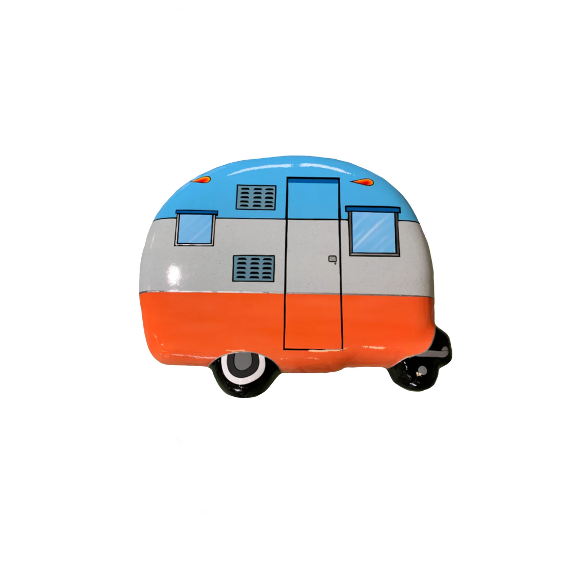 Retro camper commercial aquatic floatable