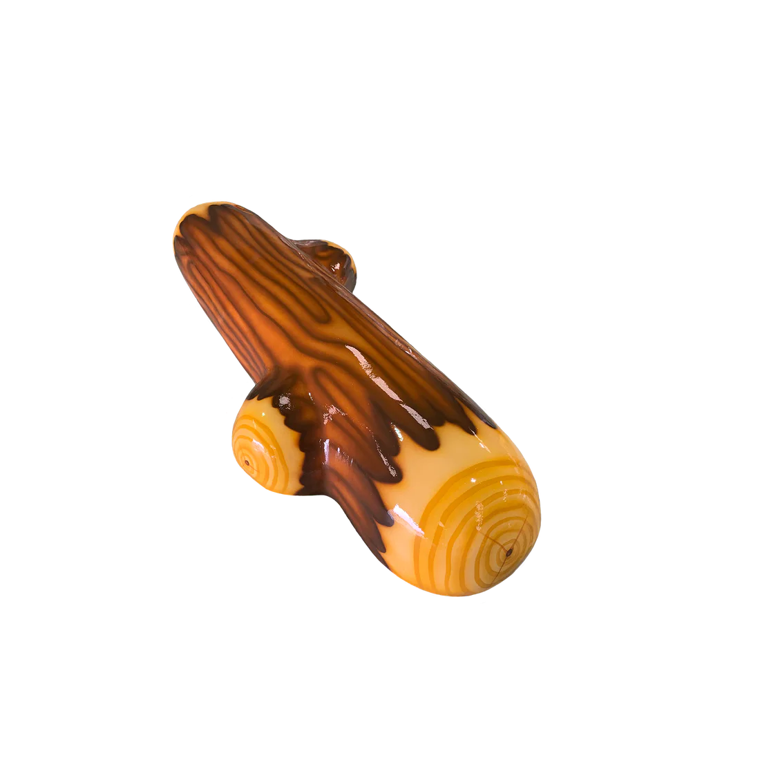 Sculpted log branch aquatic floatable