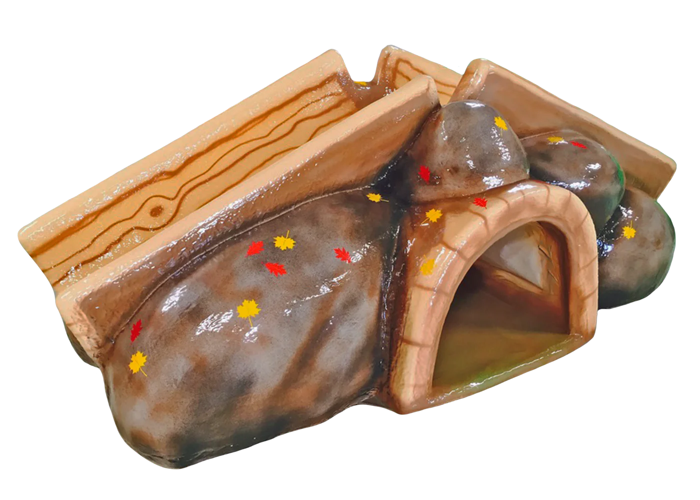 Log flume soft-play slide