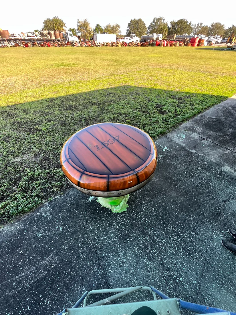 Log raft commercial aquatic floatable