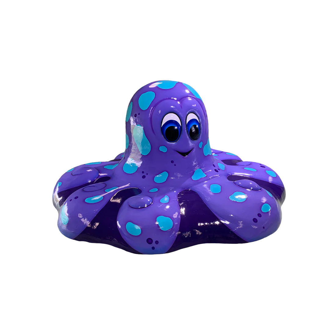 Purple octopus commercial aquatic floatable