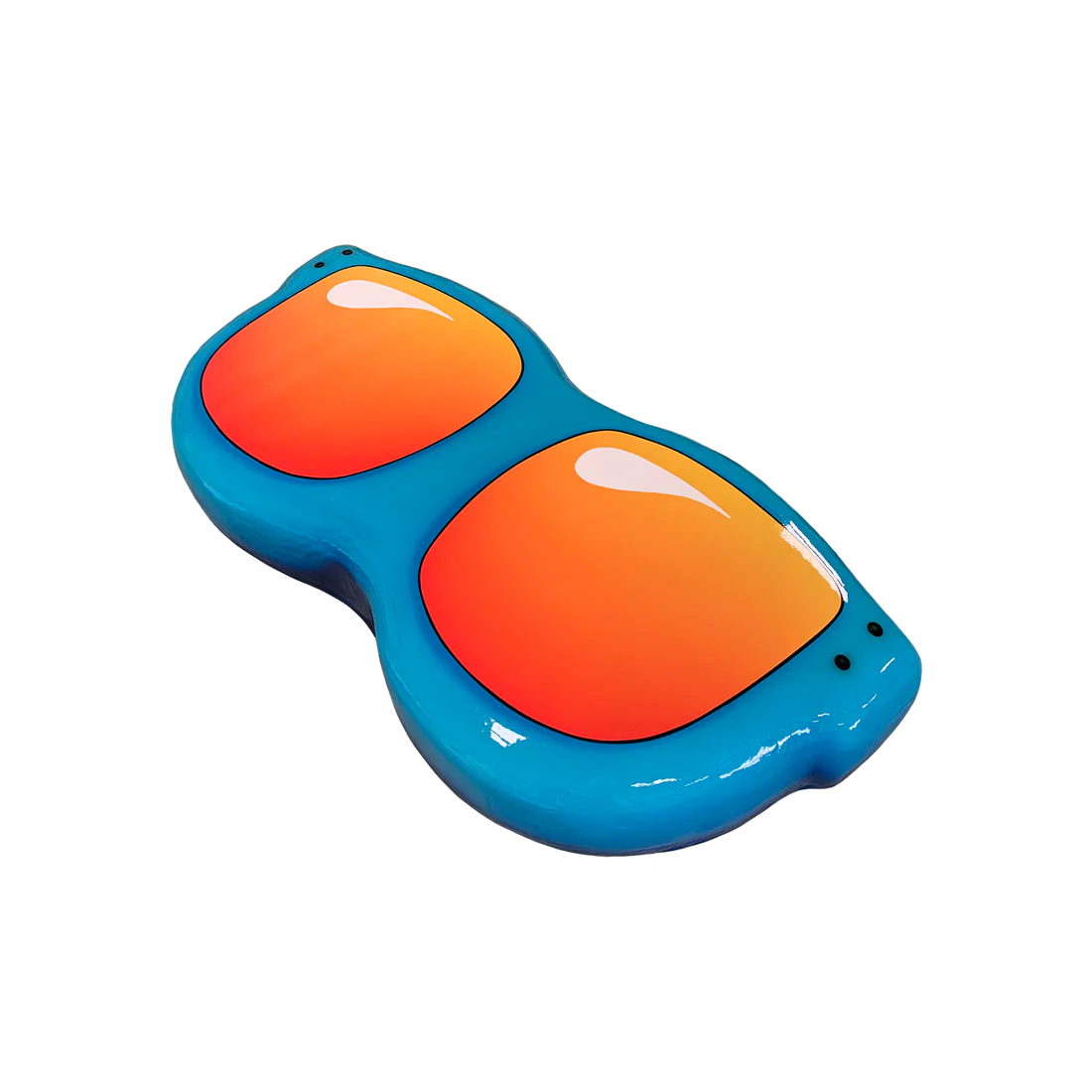 Blue sunglasses commercial aquatic floatable