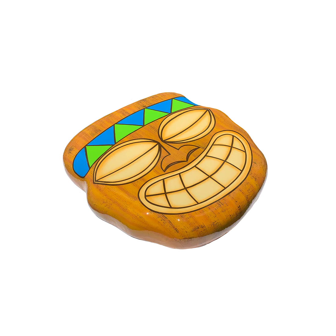 Smiling tiki commercial aquatic floatable