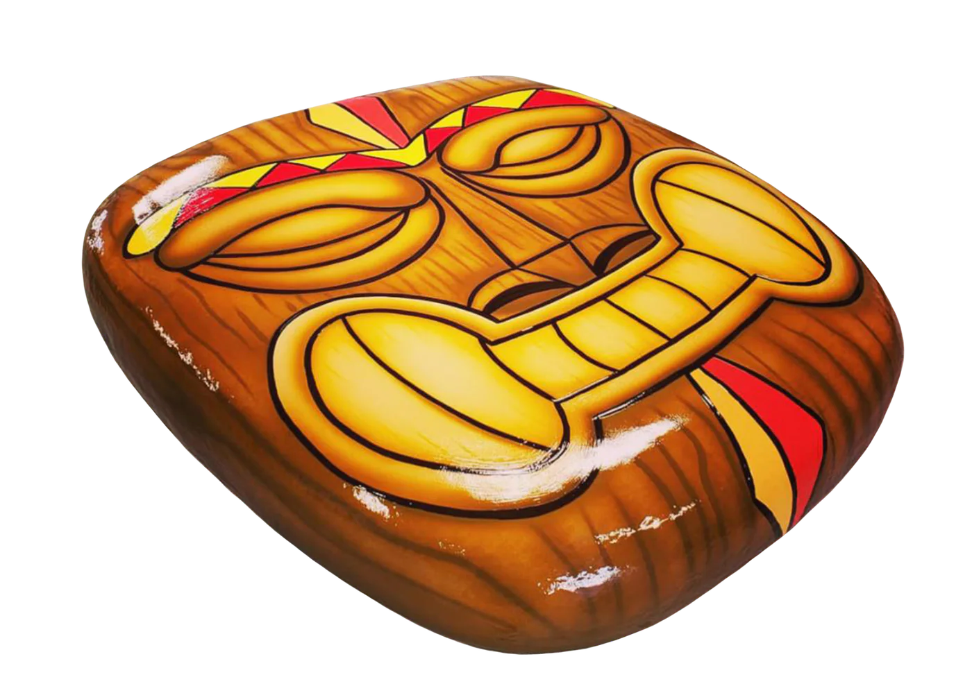 Tiki head commercial aquatic floatable